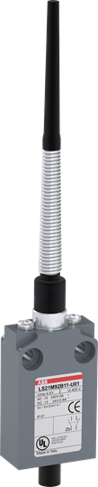 Interrupteur de position boîtier métallique IP67 Barre élastique avec extrémité isolée 1SBV015692R2601