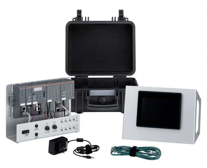 TA5450-CASE:AC500 Demokoffer m.Steuerung Zoomed Image