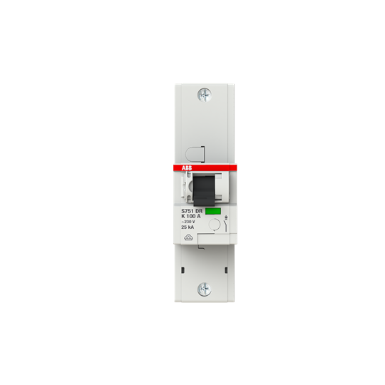 Disjoncteur principal SH en K-Char., 25kA, 100A, 1P