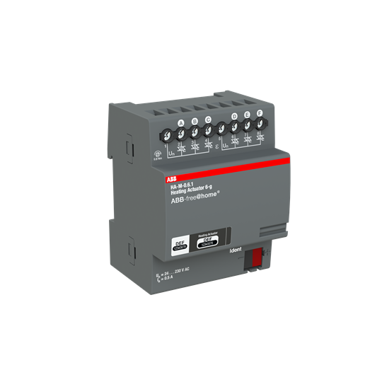 HA-M-0.6.1 Värmeaktor 6 kanaler DIN