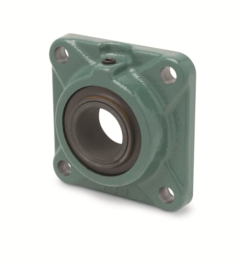 DODGE - F4B-LT10-115, Four-Bolt Flange, Cast Iron, 1.9375 inch Bore Diameter