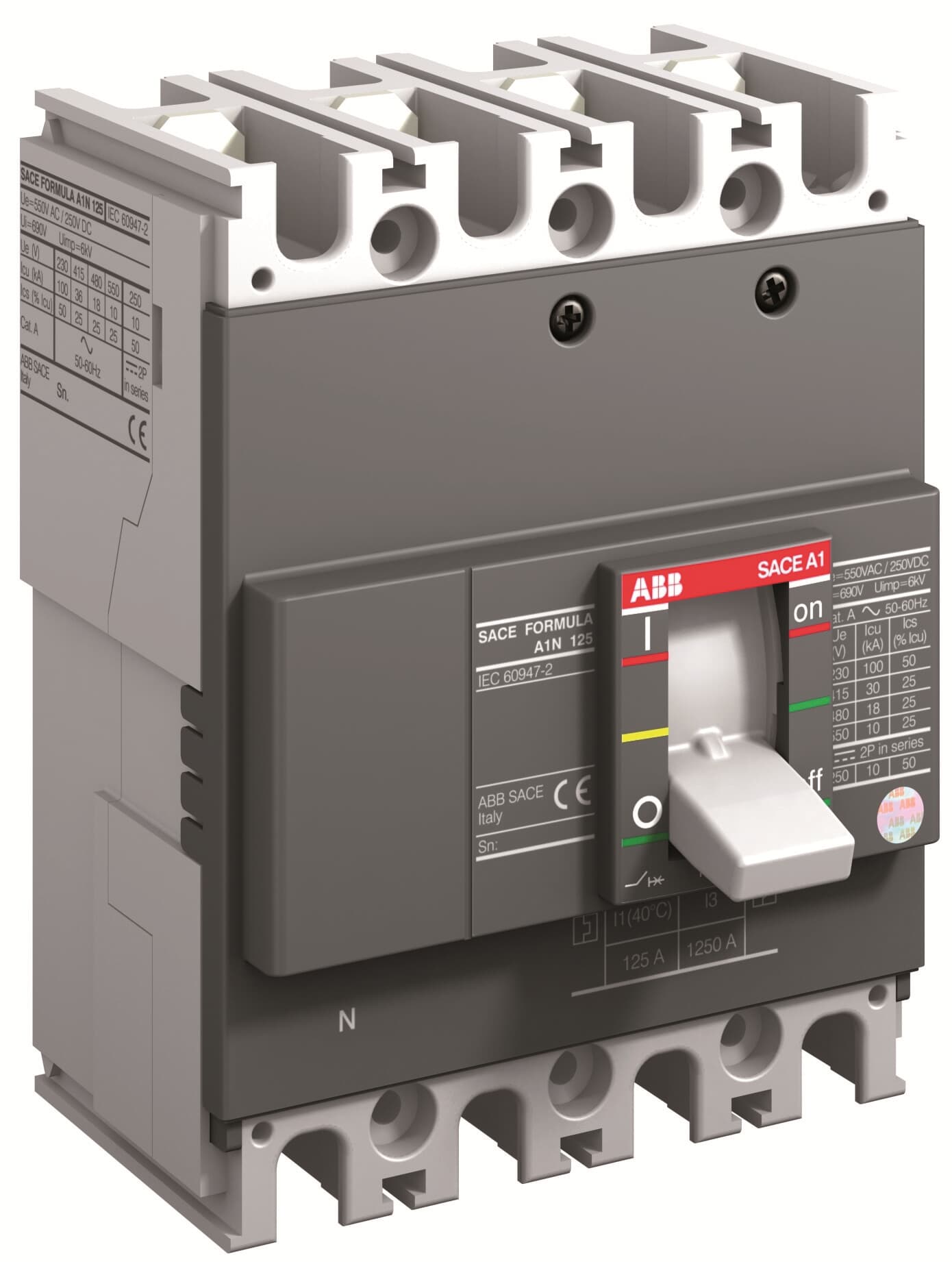 A1B 125 TMF 63-630 4p F F | ABB