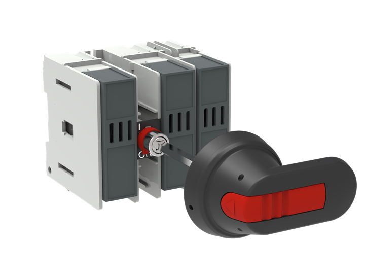 Interrupteur de déconnexion de charge pour fusibles 3 pôles 20 A, sans poignée ni arbre