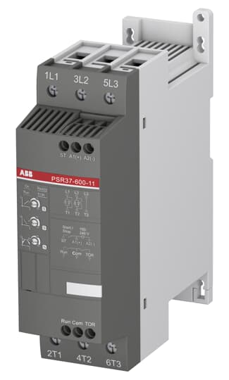 ABB PSR Series Softstarter 1.5 HP / 1.5 kW @ 240V PSR6-600-11 3 HP / 3 k... 