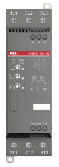 ABB, PSR25-600-70, Soft Starter, 24.2 Amps, 7.5 HP @ 230V/15 HP @ 460V