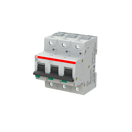 Hochlei.-Sicherungsautomat, 100A, K, 750VDC=Icu 50kA, 3P