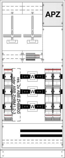 M+W-Armoire de Commutation, TW312G+APZ+INL2ZHB