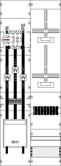 Panneau de mesure pour transformateur