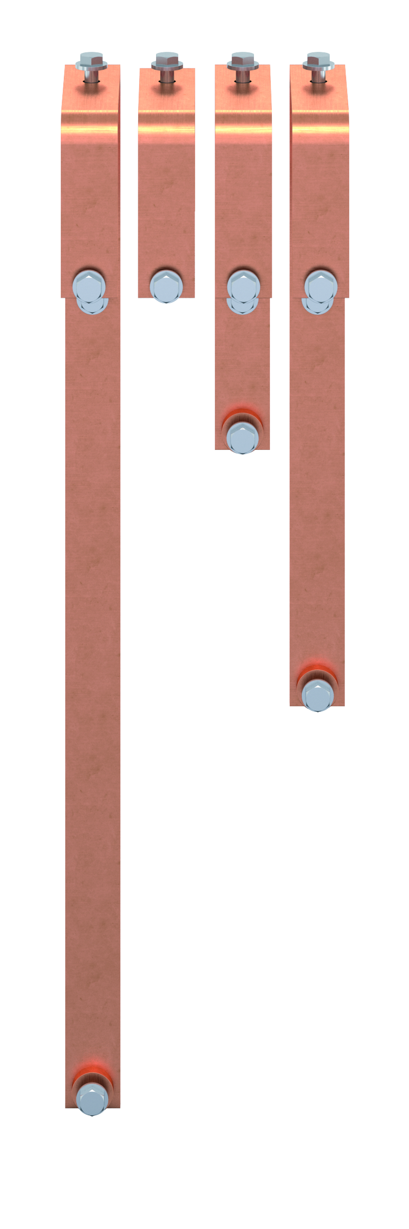 Example layout of ECC codewords, logical blocks, and