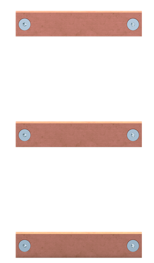 CU-Connecteur 40x10, HSS à HSS, Armoire-Armoire, TwinLine