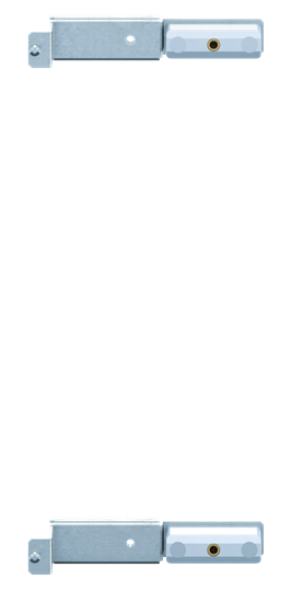 N/PE Halter, 2 Stück, Sammelschienenhalter, lose Lieferung
