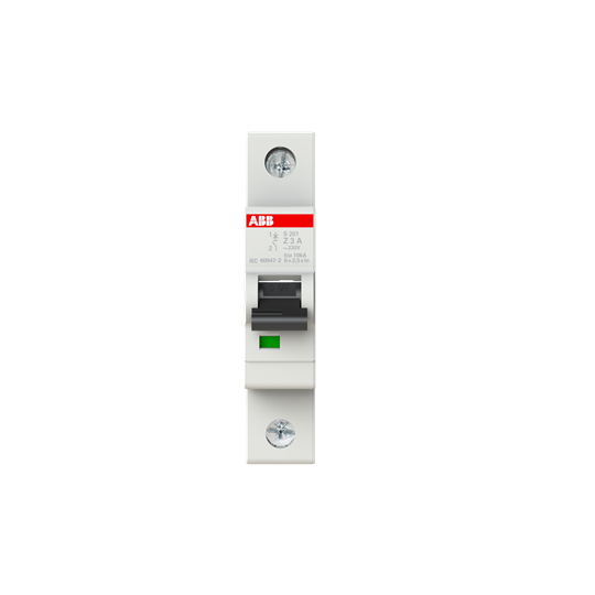 Disjoncteur Z-Char., 6 kA, 3 A, 1P 2CDS251001R0318