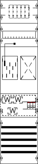 Champ de mesure et de conversion eHZ BH3-1FB, pré-câblé avec BKE-I 2CPX035011R9999