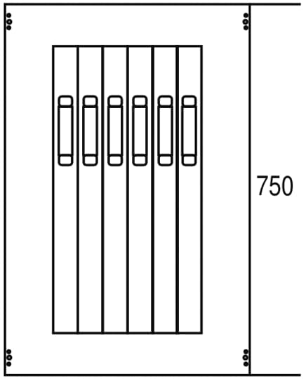 Couvercle 750x500 NH1/2/3, Accessoire système d'aménagement intérieur CombiLine