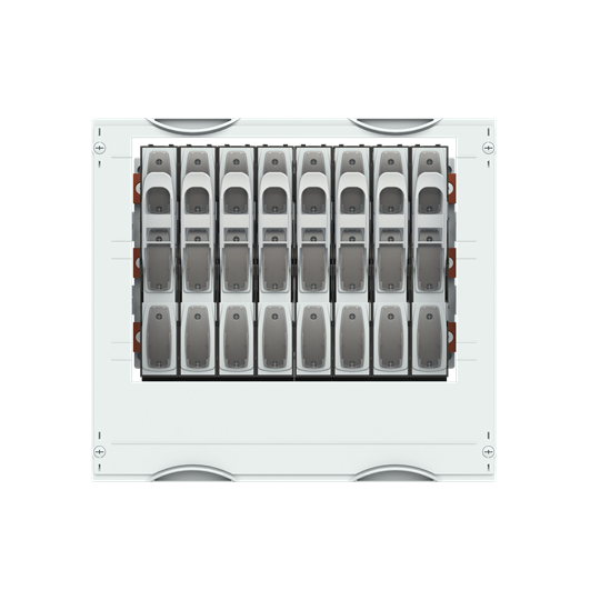 Module de système de barres collectrices 3RE / 2FB, avec barres de séparation de charge NH00