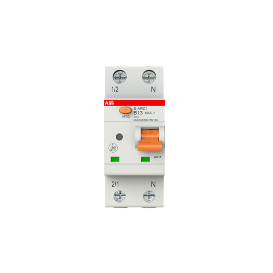 AFDD+LS S-ARC1-B13, 6kA, 1P+N, 2TE Fehlerlichtbogen-Schutzeinrichtung + LS