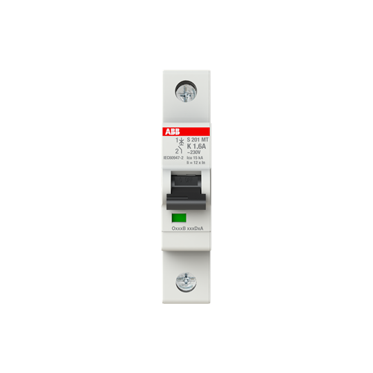 Disjoncteur K-Char., 10kA, 1,6 A, 1P 2CDS271445R0257