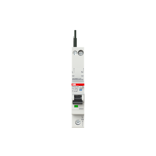 DSE201 M C32 AC100 - N Black - Earth leakage circuit breaker by ABB