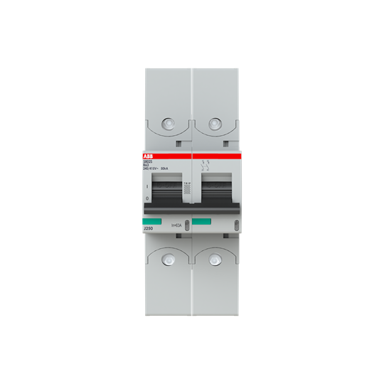Disjoncteur haute performance 63A, B, 400 V AC=Icu 50kA, 690 V AC=Icu6kA, 2P,
