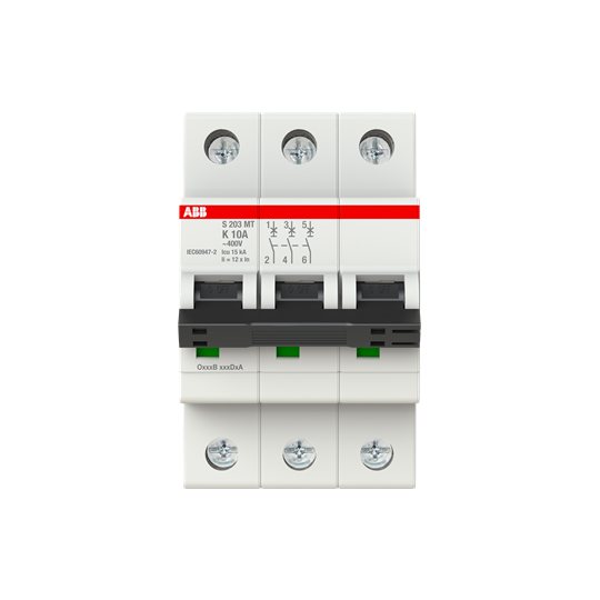 Disjoncteur K-Char., 10kA, 10 A, 3P