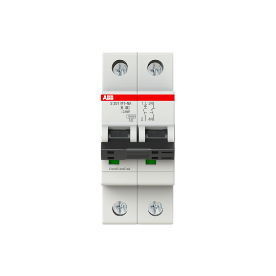 Disjoncteur B-Char., 10kA, 40A, 1P, +NA