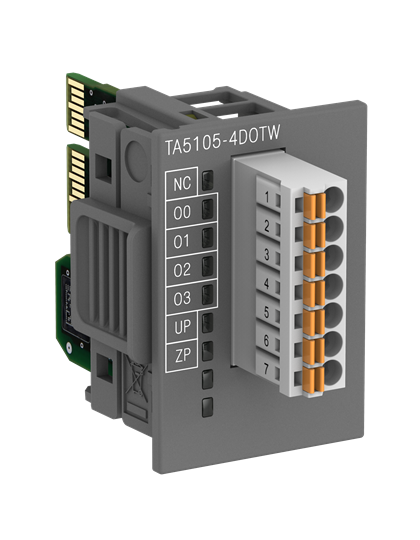 Digitales Ausgangsmod Option Board, 4DA-Trans.24 VDC / 0,5A,