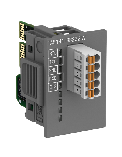 Adaptateur de Ser. Interface, carte optionnelle, 1xRS232 isolée, 1SAP187300R0201