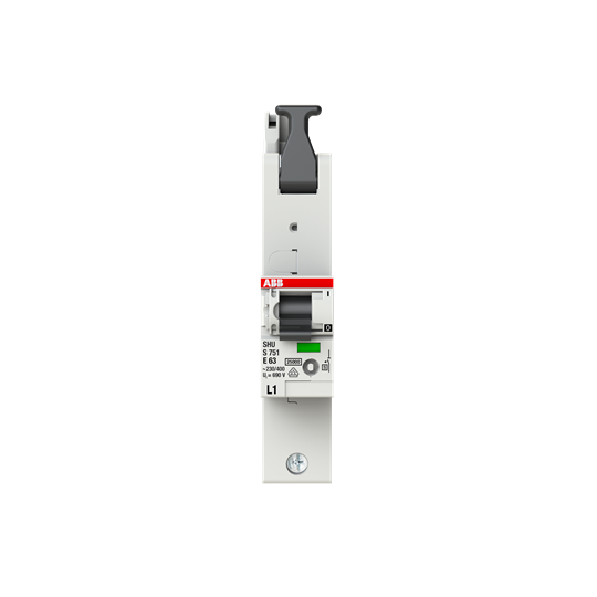 S751-E63 L1 sel. Haupt-LS SHU E-Char.,25kA,63A,1P  