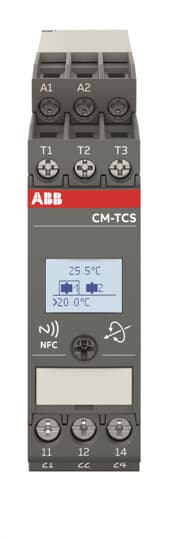 Temperaturüberwachungsrelais Temp.-bereich -200..+850°C, 1 Ch., 24-240V AC/DC