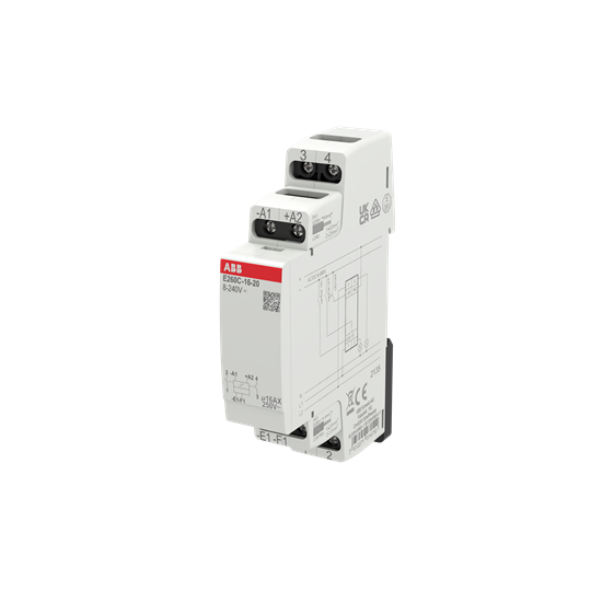 Elektronischer Stromstoßschalter 16 A, 2 Schließer, Zentral EIN/AUS