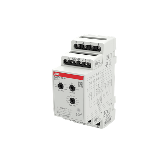 Elektronischer Stromstoßschalter 16 A, 4 Schließer, Zentral EIN/AUS, einstellbar