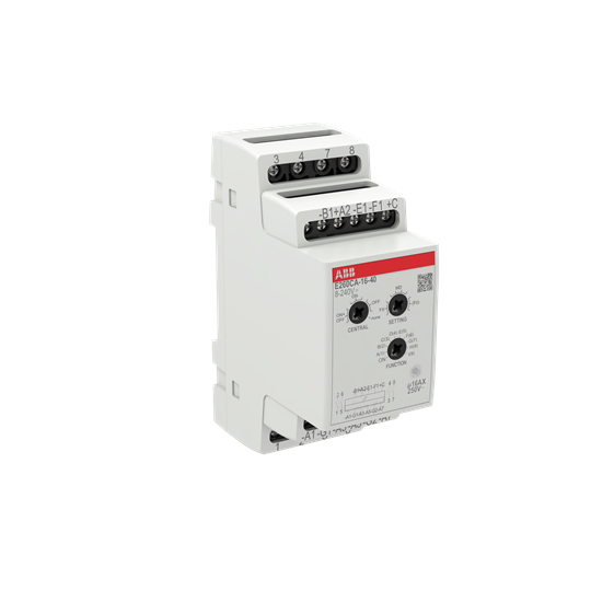 Elektronischer Stromstoßschalter 16 A, 4 Schließer, Zentral EIN/AUS, einstellbar