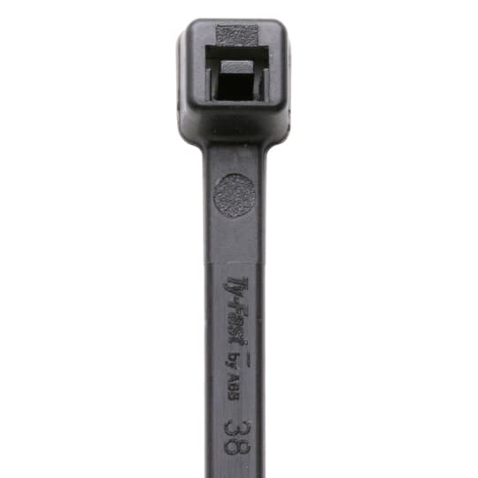 8-inch UV Resistant Black Multi-Purpose Cable Tie, 120-lb Tensile