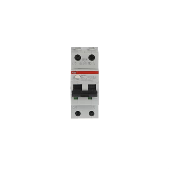 Disjoncteur différentiel 6kA, 1P+N, Type A, C 4, 300mA