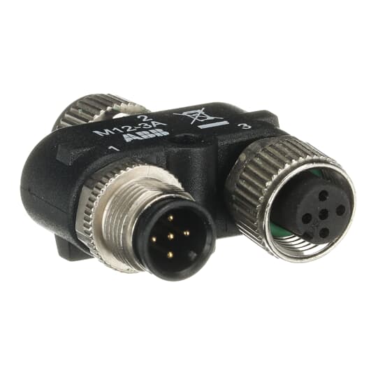 M12-3A M12 Y-CONNECTOR TYPE ABB