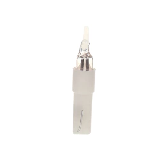 Steck-Glimmlampe für Schalter/Taster Glimmlampe/orange, 2 mA, 230 V weiß