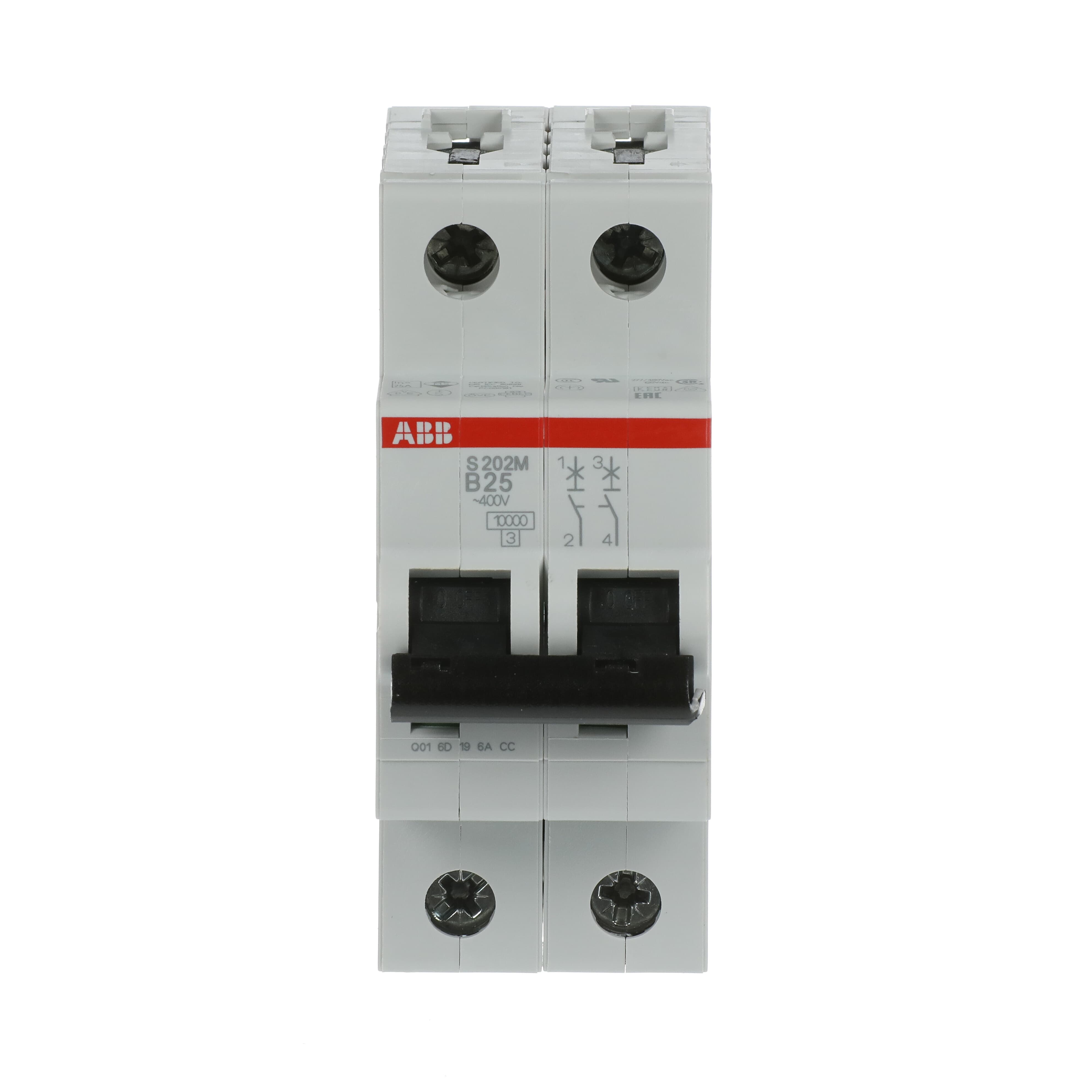 Disjoncteur S200 3P B 25 6kA - ABB2CDS253001R0255