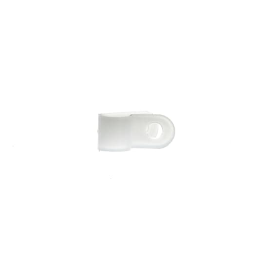 Kabelklemme mit flacher Kante aus Nylon 6.6, Breite 9,53mm, Dicke 1,27mm,