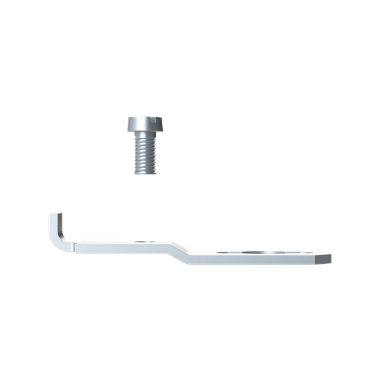 Supports de montage mural 4 pcs VMS en acier inoxydable 3 positions 0°, 45°, 90°