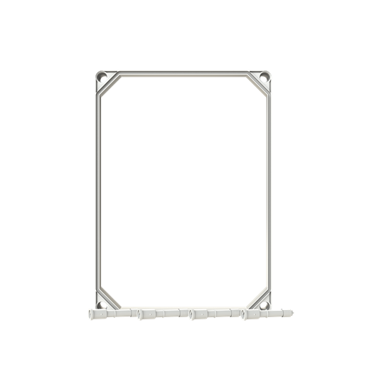 Erhöhungsrahmen 440x320x75mm VMS43 Erhöhungsrahmen mit Schrauben VE 2