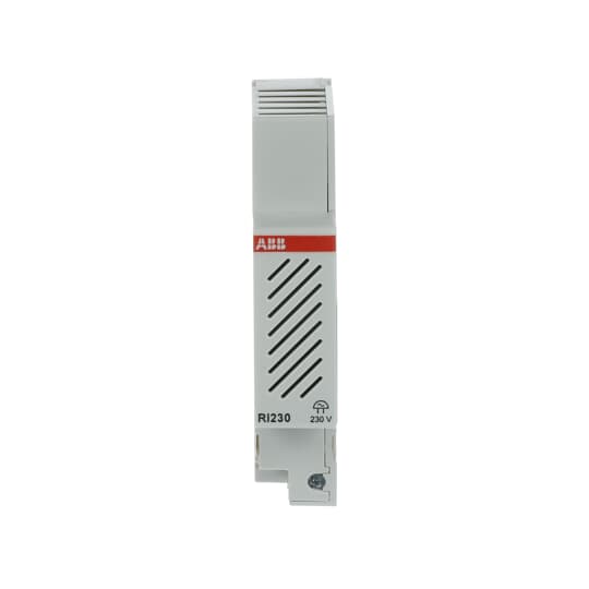 Klingel 230 V AC, 50/60 Hz für Hutschiene, diskontinuierlicher Betrieb