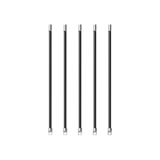 Set de connexion de câble 80A 165mm manchon de câble / terminal M10 3 pièces = 1 set