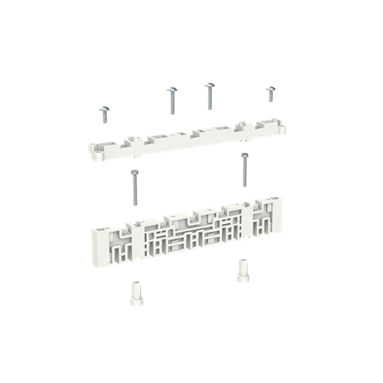 SA-Träger 5 pol. -400A N/PE100% Parallelkupfer L1-L3 N/PE 2x12/20x5
