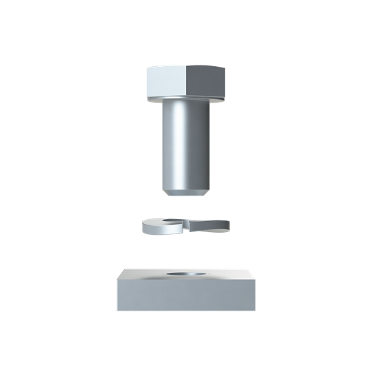 VMS Z+C Profil Kit de Fixation Z-Profil avec C-Profil