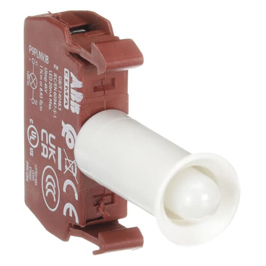 LED-Block weiß 120V AC, Modular Metall Reihe