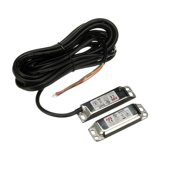 Sicherheitsschalter 2 Öffner + 1 Schließer , Kabel 5 m, LED