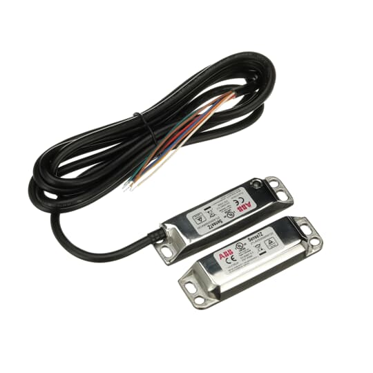 Sicherheitsschalter 2 Öffner + 1 Schließer , Kabel 2 m, LED