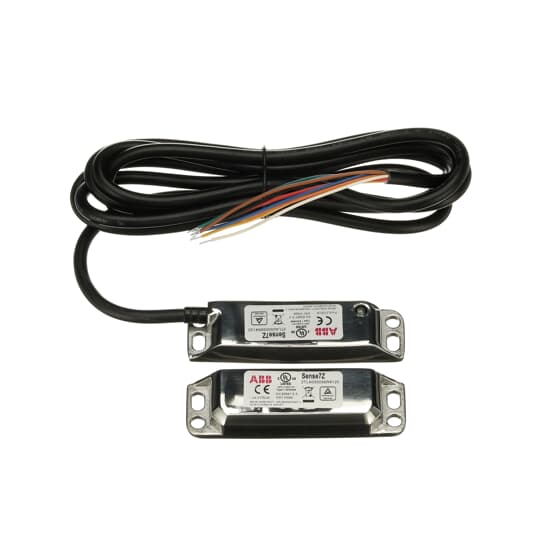 Sicherheitsschalter 2 Öffner + 1 Schließer , Kabel 2 m, LED