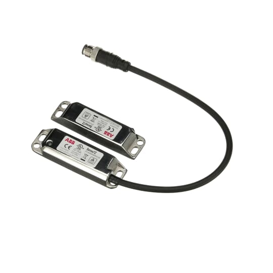 Sicherheitsschalter 2 Öffner + 1 Schließer , QC Kabel 250 mm, LED, Edelstahl