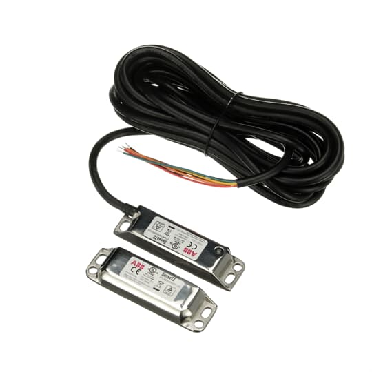 Sicherheitsschalter 2 Öffner + 1 Schließer , Kabel 5 m, LED